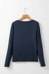 haut à manches longues patché *