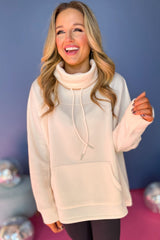 Sudadera con manejo de murciélagos y tortilleros de albaricoque