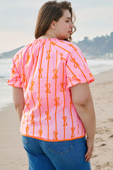 Chemisier grande taille à manches bouffantes *-A WOMAN WE LOVE