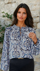 BLUSIA DE LACE TRIBAL -UP Y LA ESPLACIÓN *