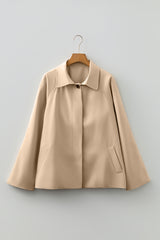 Trench-coat beige à doublure à carreaux