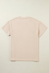 Amplia camiseta de corte con bolsillos *