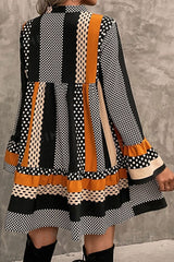 Dress with various prints *