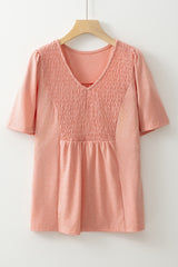 Haut Babydoll Smockée *