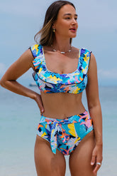 High -waisted swimsuits jersey *