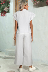 2-piece outfit with crazy sleeve t-shirt *