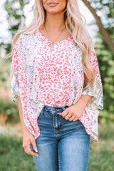 Alto Cabo Multicolor con estampado floral y animal