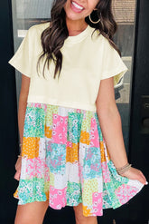 Camiseta de flores plegada de mini tambalia *