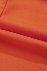 Combi-short bicolore décontractée Orange *