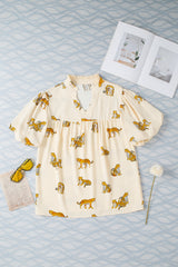 Blouse à manches bouffantes-A WOMAN WE LOVE