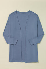 Ashleigh Cardigan tunique bleu -A WOMAN WE LOVE