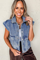 Ashleigh - Gilet en jean -A WOMAN WE LOVE