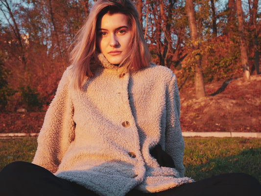 "Manteau en fourrure blanc et marron pour femme, tendance cardigans femme mode"