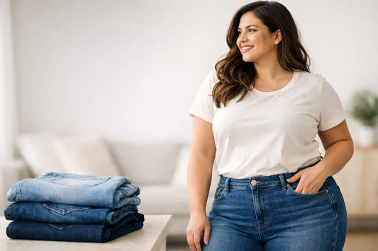 Meilleurs jeans femme morphologie ronde