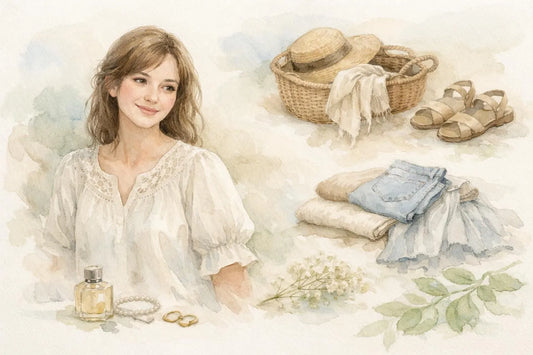 Blouse coton femme vintage aquarelle, style doux et intemporel révolutionnant votre garde-robe 2026.