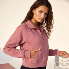 Strong collar sweatshirt *