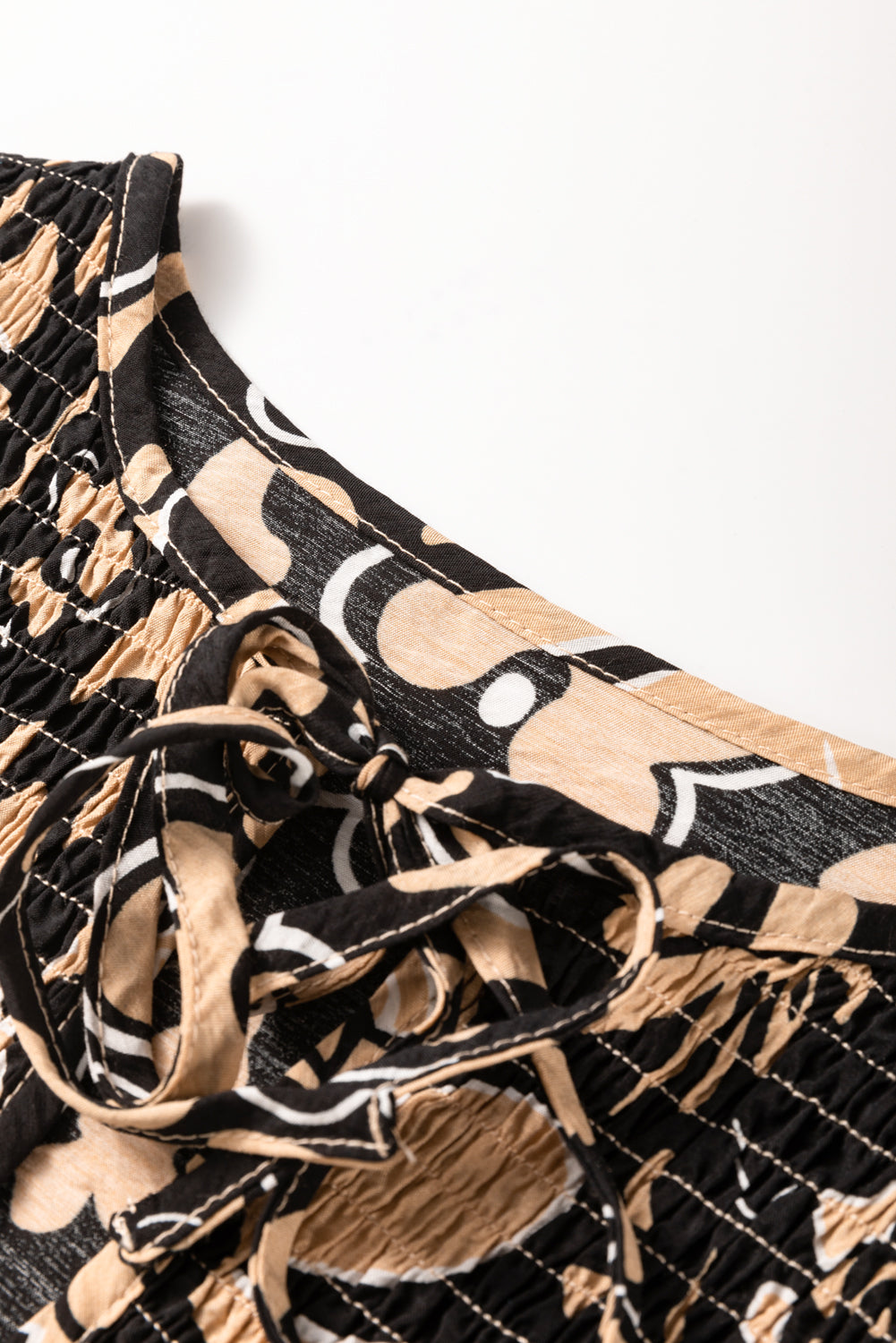 Chemisier Boho à empiècement froncé à fleurs *-A WOMAN WE LOVE