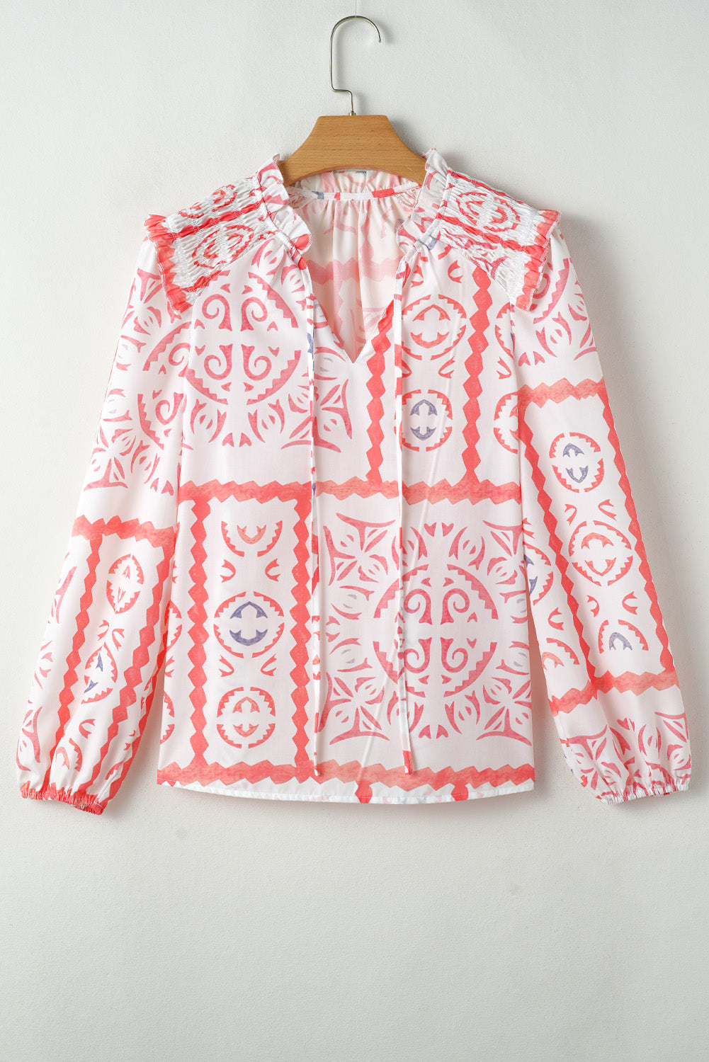 Chemisier smocké à manches bouffantes *-A WOMAN WE LOVE