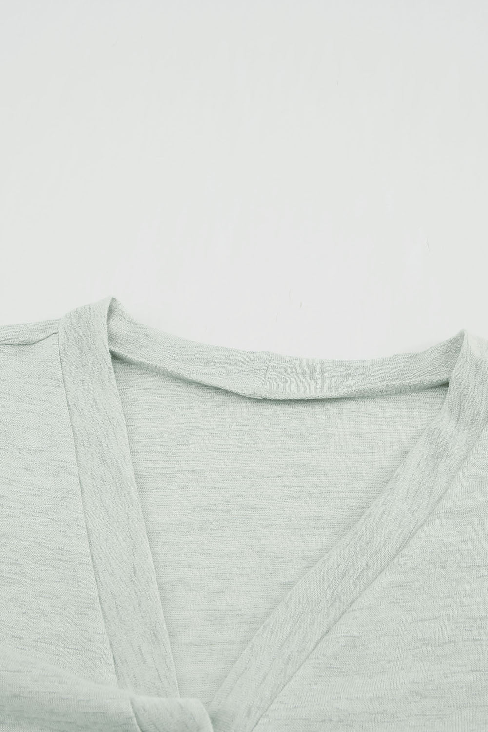 Cardigan ouvert à boutons de couleur unie-A WOMAN WE LOVE