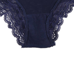 🖤 Culotte Haute en Dentelle Transparente