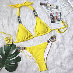 Jewelry swimsuit - elegance and refinement