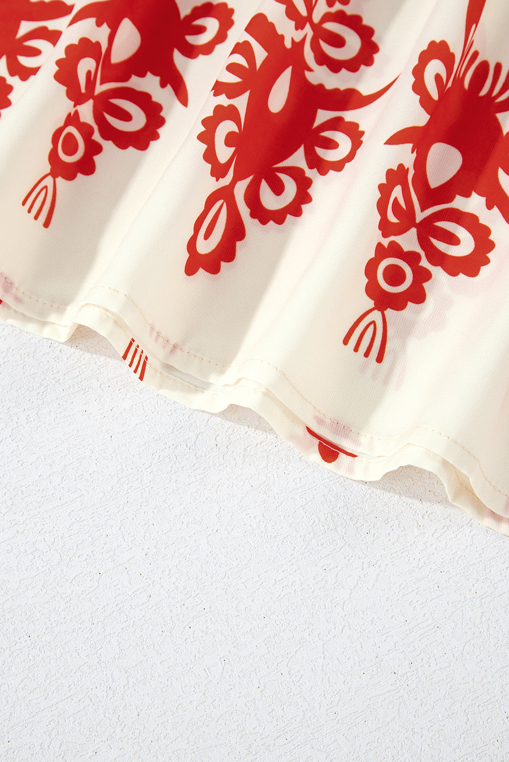 Chemisier orange à imprimé géométrique*-A WOMAN WE LOVE