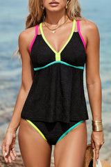 ✨ FLOR DE VERANO – El tankini moldeador con elegancia natural
