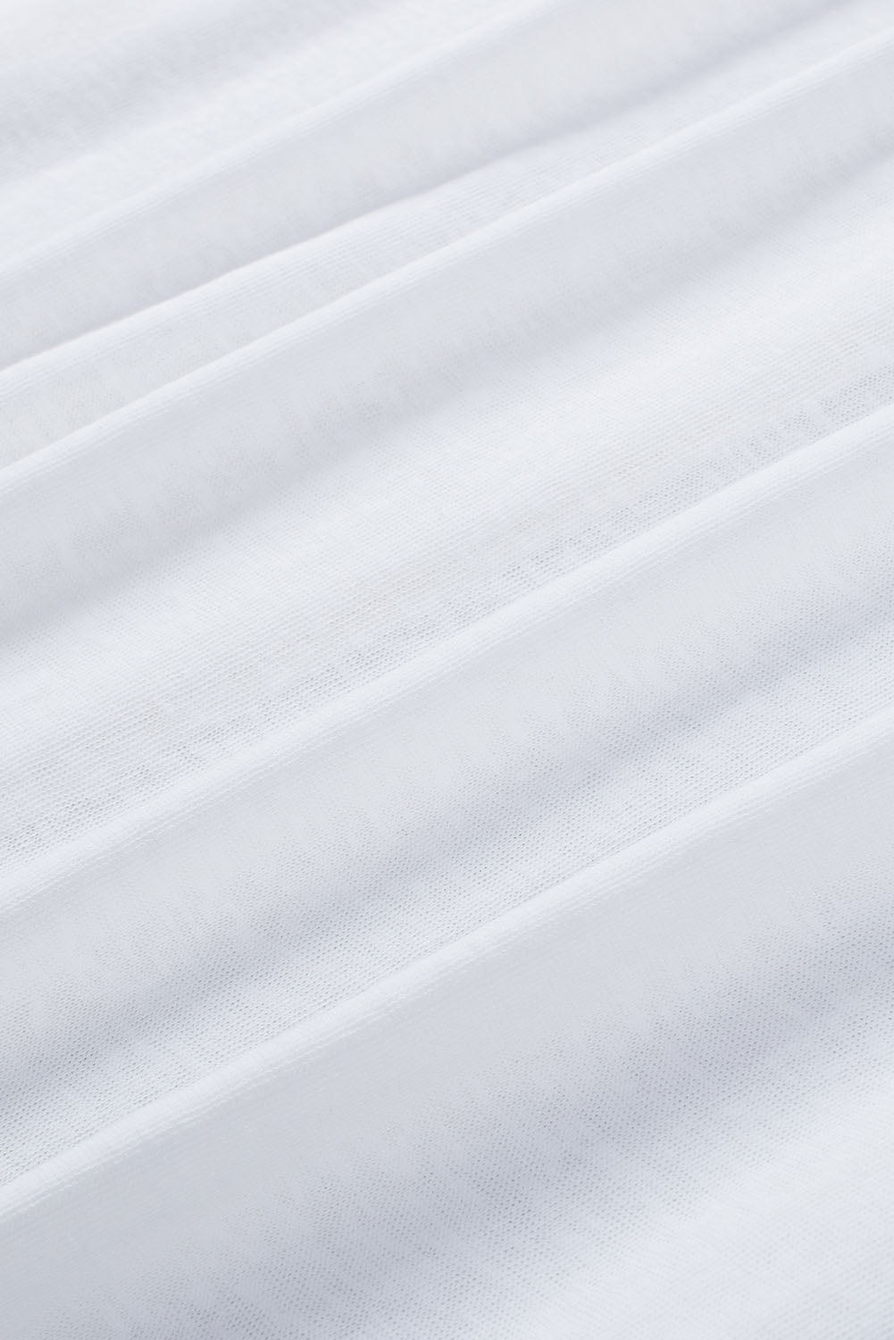 Cardigan blanc à boutons ouverts de couleur unie-A WOMAN WE LOVE