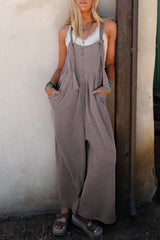 Ample overalls with adjustable straps *