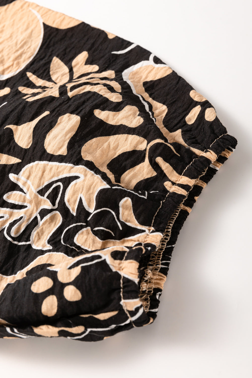 Chemisier Boho à empiècement froncé à fleurs *-A WOMAN WE LOVE