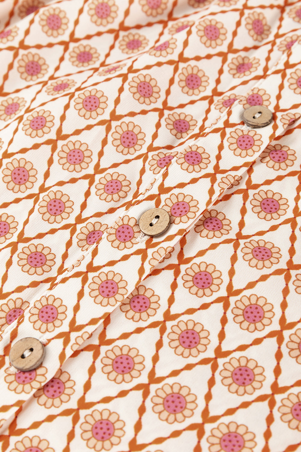 Chemise à manches bouffantes à imprimé floral *-A WOMAN WE LOVE