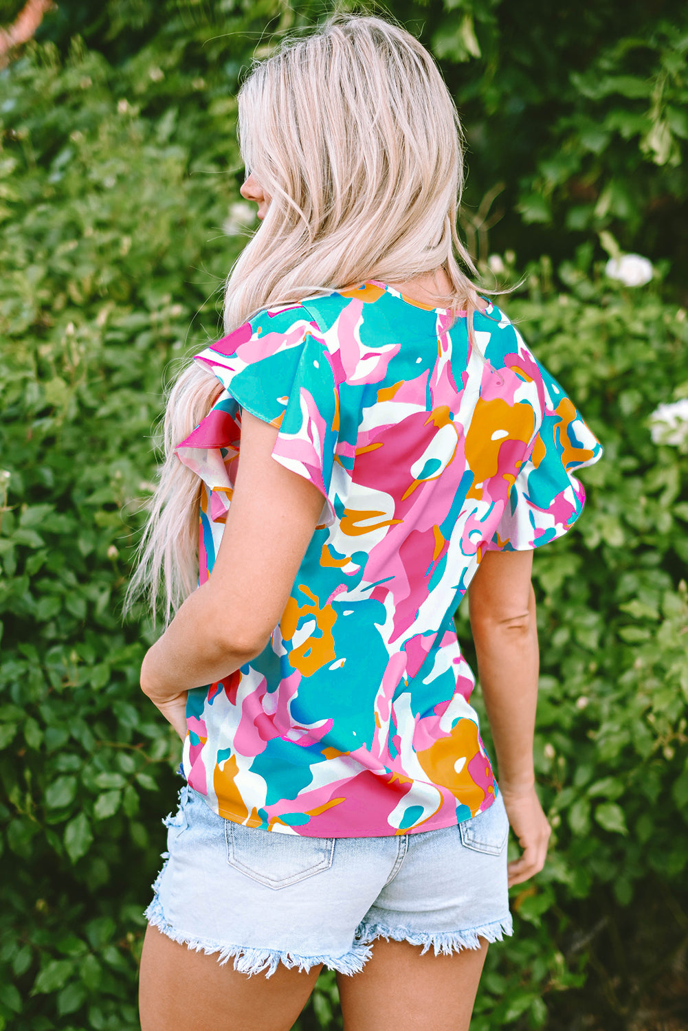 Blouse multicolore  flottantes-A WOMAN WE LOVE