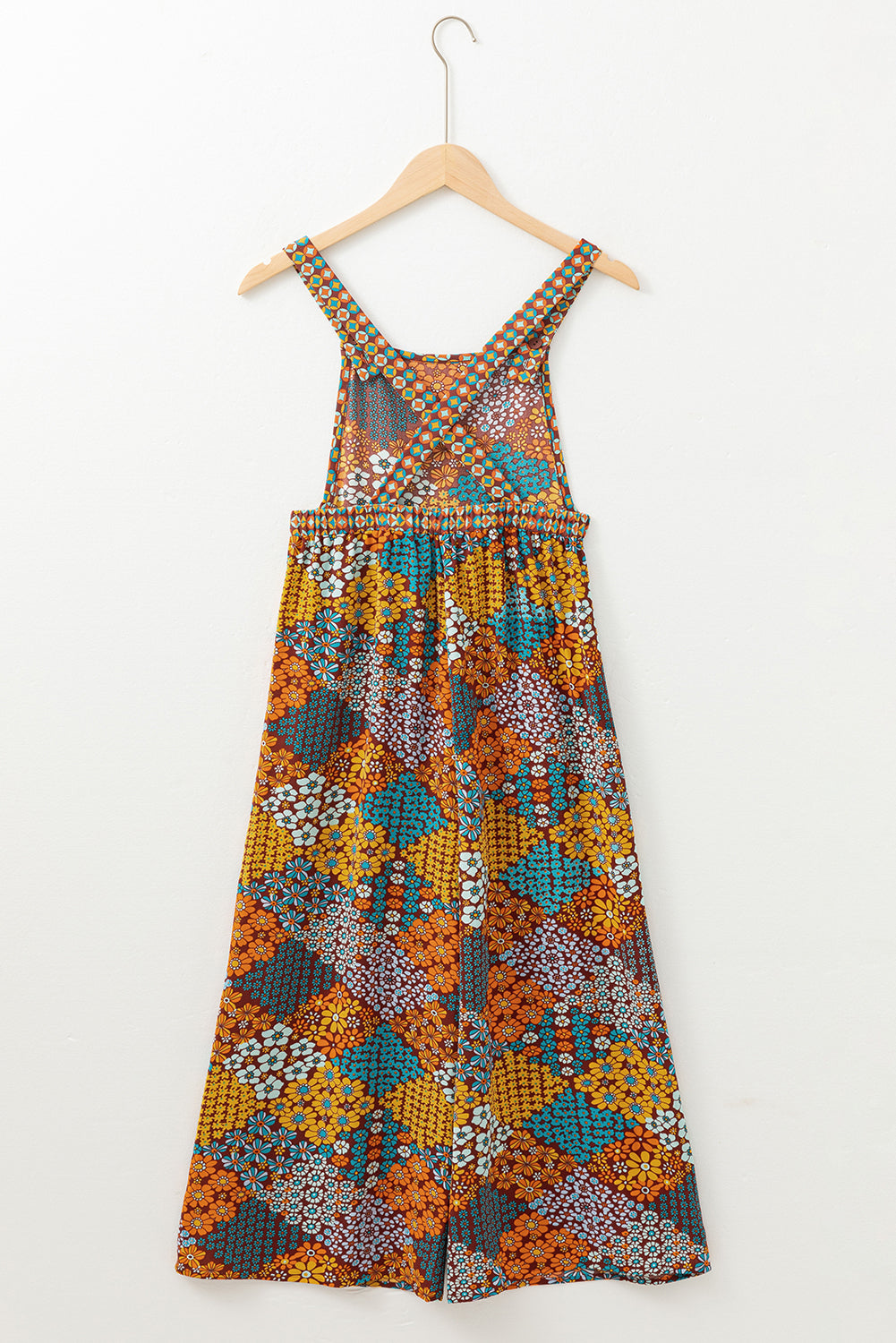 Combinaison multicolore bohème à imprimé floral *-A WOMAN WE LOVE