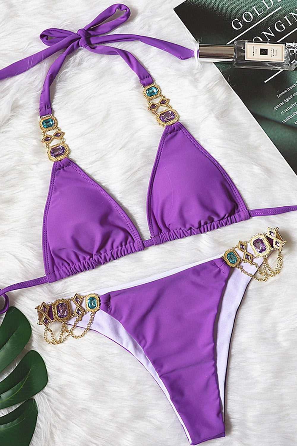 Maillot de Bain Bijoux – Élégance et Raffinement