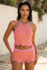 ✨ SUNSET VIBES – L’ensemble crochet ultra tendance qui capte tous les regards