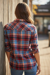 Ample vintage shirt for red tiles *