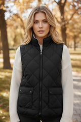 Gilet Zippé Doublé Polaire