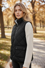 Gilet Zippé Doublé Polaire