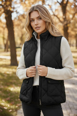 Gilet Zippé Doublé Polaire