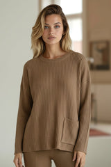 2 couleurs pour l'ensemble Maille Deluxe – Confort Élégant