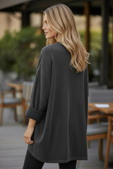 Sweat oversize texturé