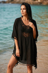 La robe plage bohème noire qui illumine chaque silhouette