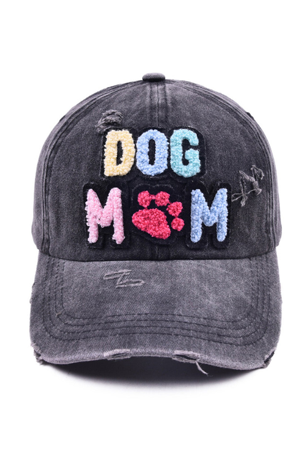 Casquette de baseball noire DOG MAMA-A WOMAN WE LOVE