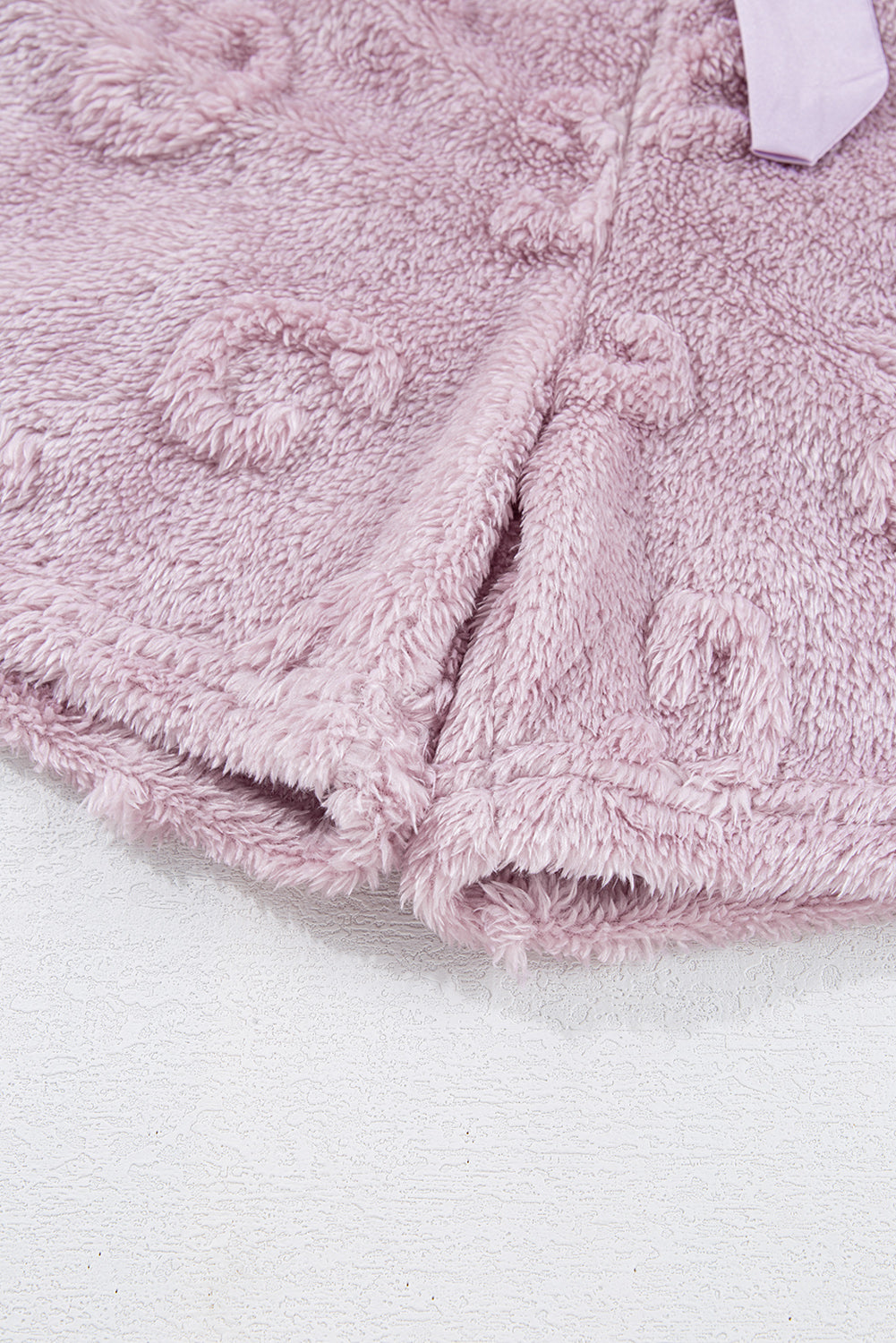 Ensemble de salon ample deux pièces en polaire léopard texturé Lavendula-A WOMAN WE LOVE