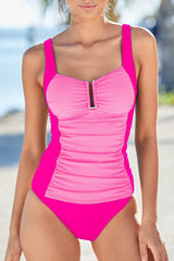 2 -piece swimsuit frown tankini stomach control candy