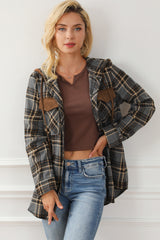 Contrasting checkered jacket *