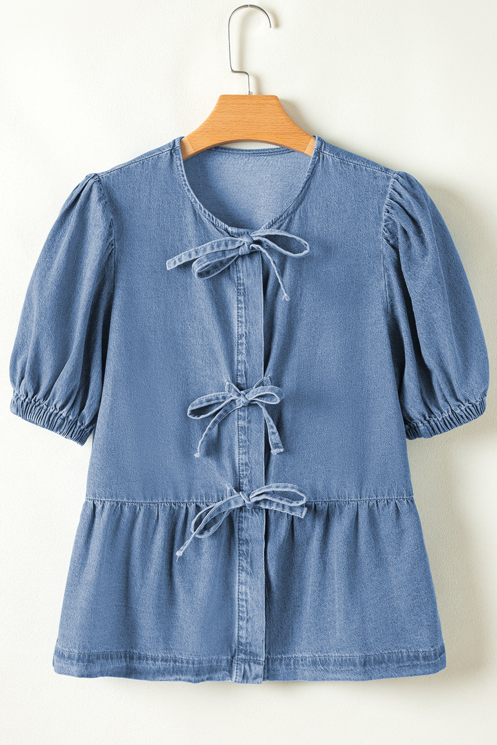 Chemise en jean bleu crépuscule *-A WOMAN WE LOVE