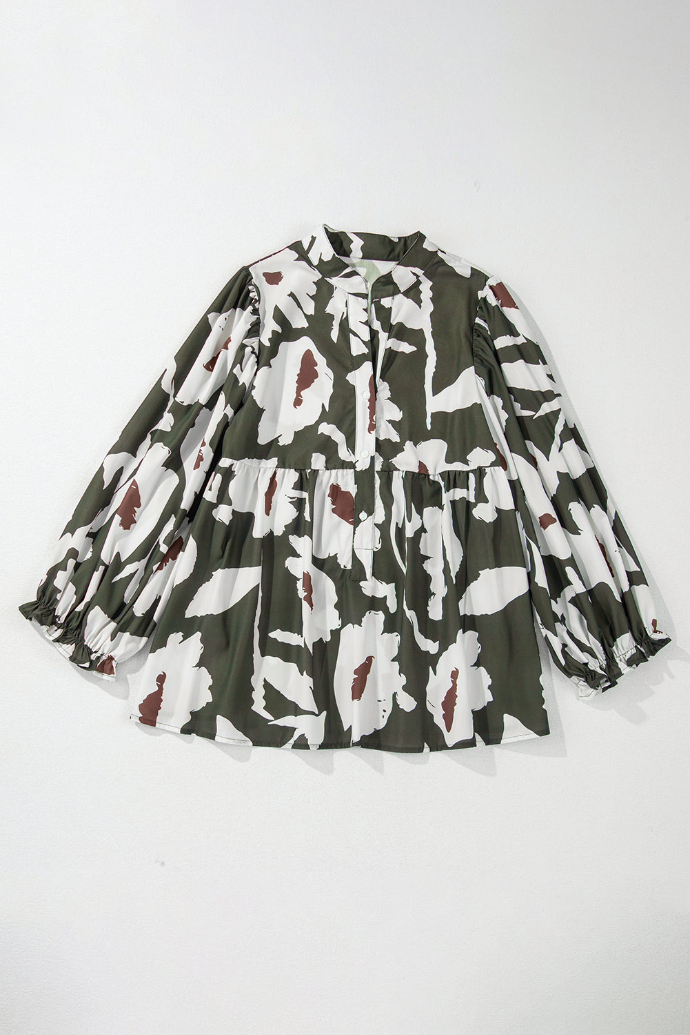 Chemisier demi-bouton à manches bouffantes *-A WOMAN WE LOVE