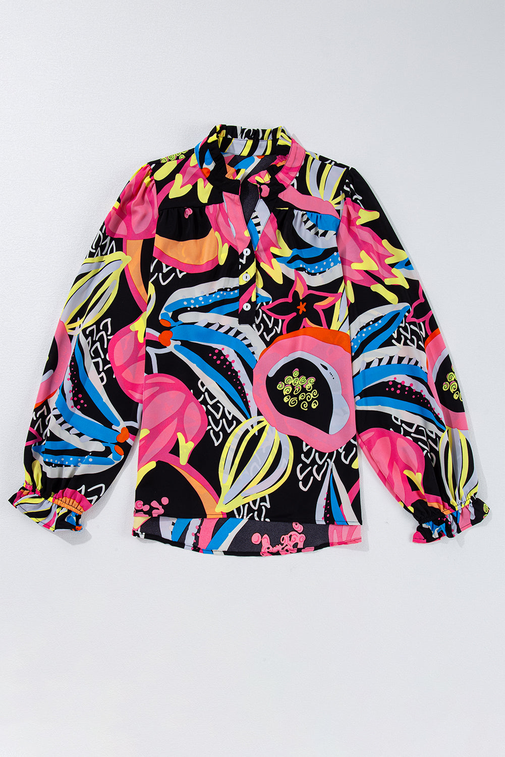 Blouse noire àcol en V-A WOMAN WE LOVE