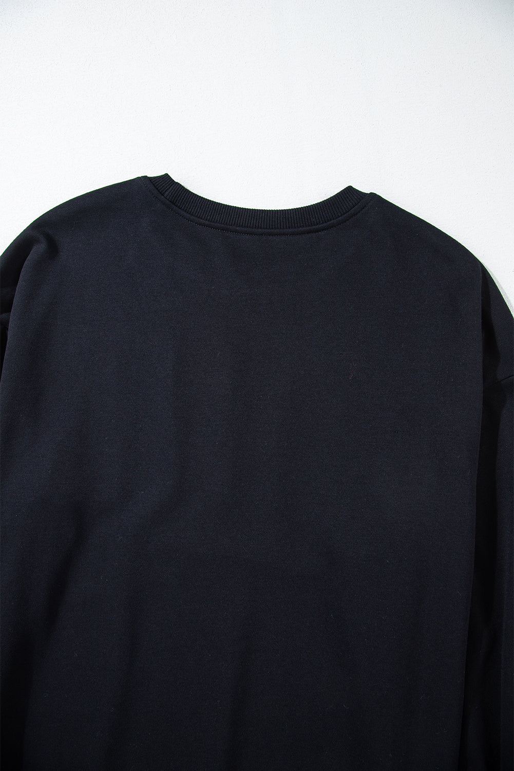 Ensemble sweat-shirt ample et short noir à paillettes COFFEE-A WOMAN WE LOVE